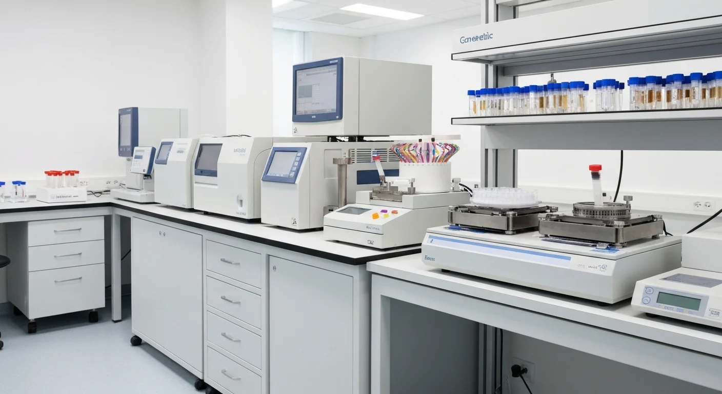 Genetic testing laboratory for dogs